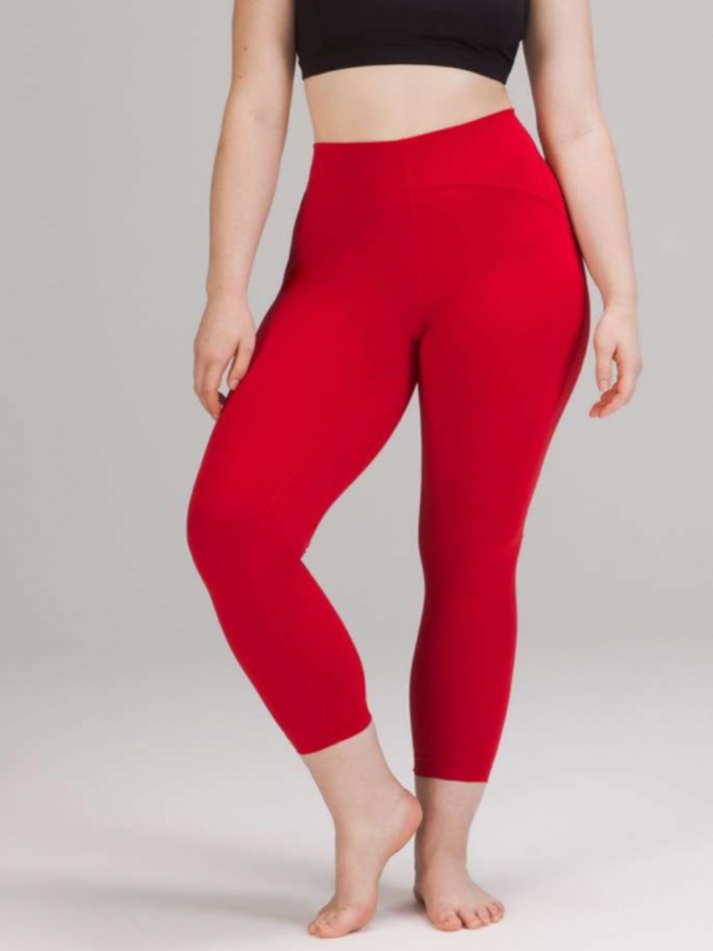 Lululemon Instill size 8 Dark Red